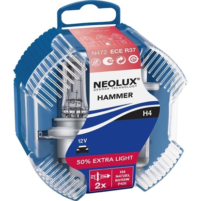 Picture of H4 Neolux Hammer Extra Light Duo